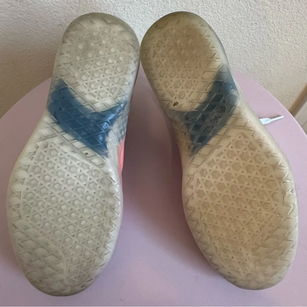 Vans Evdnt Ultimate Waffle Light Gray and Blue Casual Sneakers Womens size 7